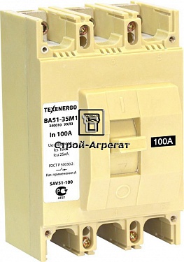 Автоматический выключатель ВА5135-340010 400А